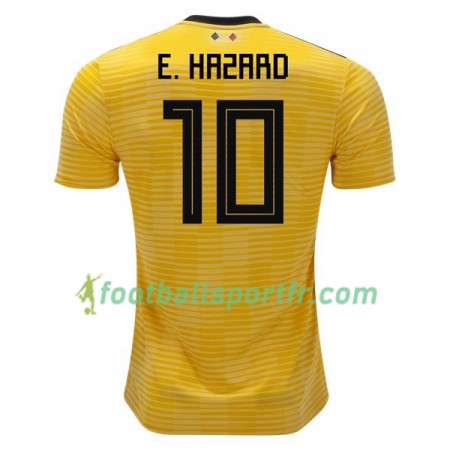 Tenue Belgique E.Hazard 10 Exterieur Coupe du monde 2018 Maillot de Foot